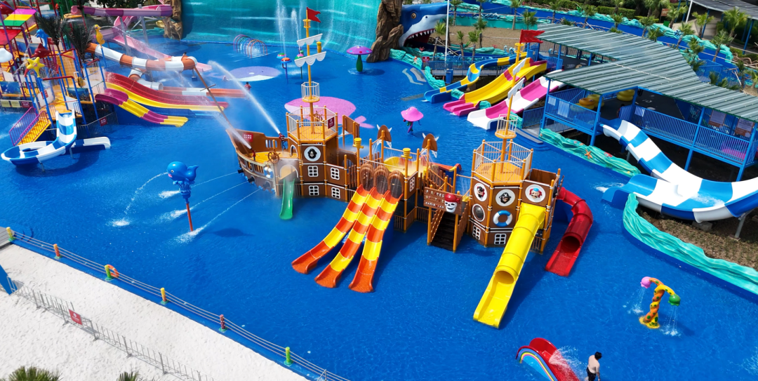 江海区长廊生态园水上乐园