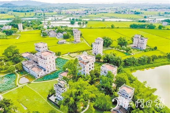 开平市充分发挥国家5A级旅游景区开平碉楼文化旅游区引擎作用,带动全市游客量和旅游收入节节攀升。 开平市充分发挥国家5A级旅游景区开平碉楼文化旅游区引擎作用,带动全市游客量和旅游收入节节攀升。