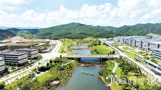 新会智造产业园凤山湖园区。 新会智造产业园凤山湖园区。