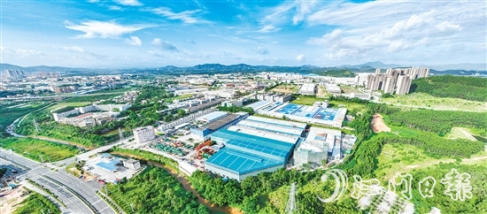 鹤山工业城鸟瞰图。共和镇供图 鹤山工业城鸟瞰图。共和镇供图