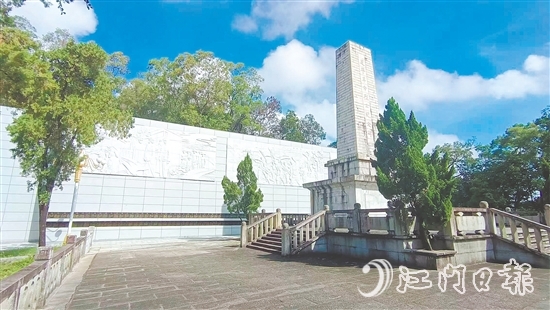 恩平革命烈士纪念碑已换新颜。 恩平革命烈士纪念碑已换新颜。